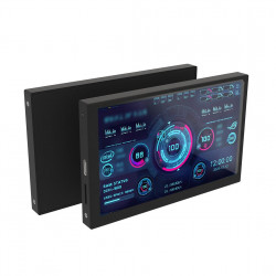 5 inch mini dynamic temperature control secondary screen for computer case