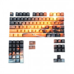 104pcs mechanical gaming keyboard pbt keycaps
