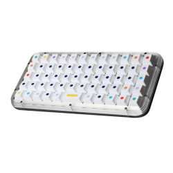 59-key rgb backlit hot-swappable mechanical keyboard customized planck kit