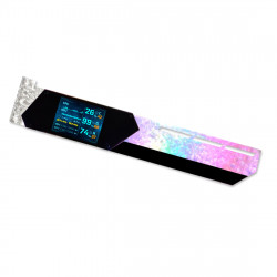 customized 5v 3-pin rgb graphics card holder colorful rgb gpu support video card holder bracket with 2.2 display screen