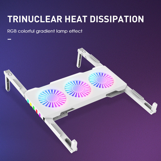 foldable laptop cooling pad riser