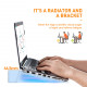 foldable laptop cooling pad riser foldable laptop cooling pad riser