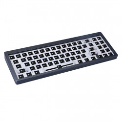 71-key diy 65% qmk hot-swappable rgb led backlit type c pcb mechanical keyboard kit pre-order