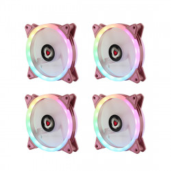 pink ultra quiet case fan for cpu coolers