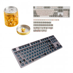 rockie unboxing personalized keycap keyboard kit switch combination