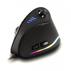 vertical gaming mouse rgb light wired mouse