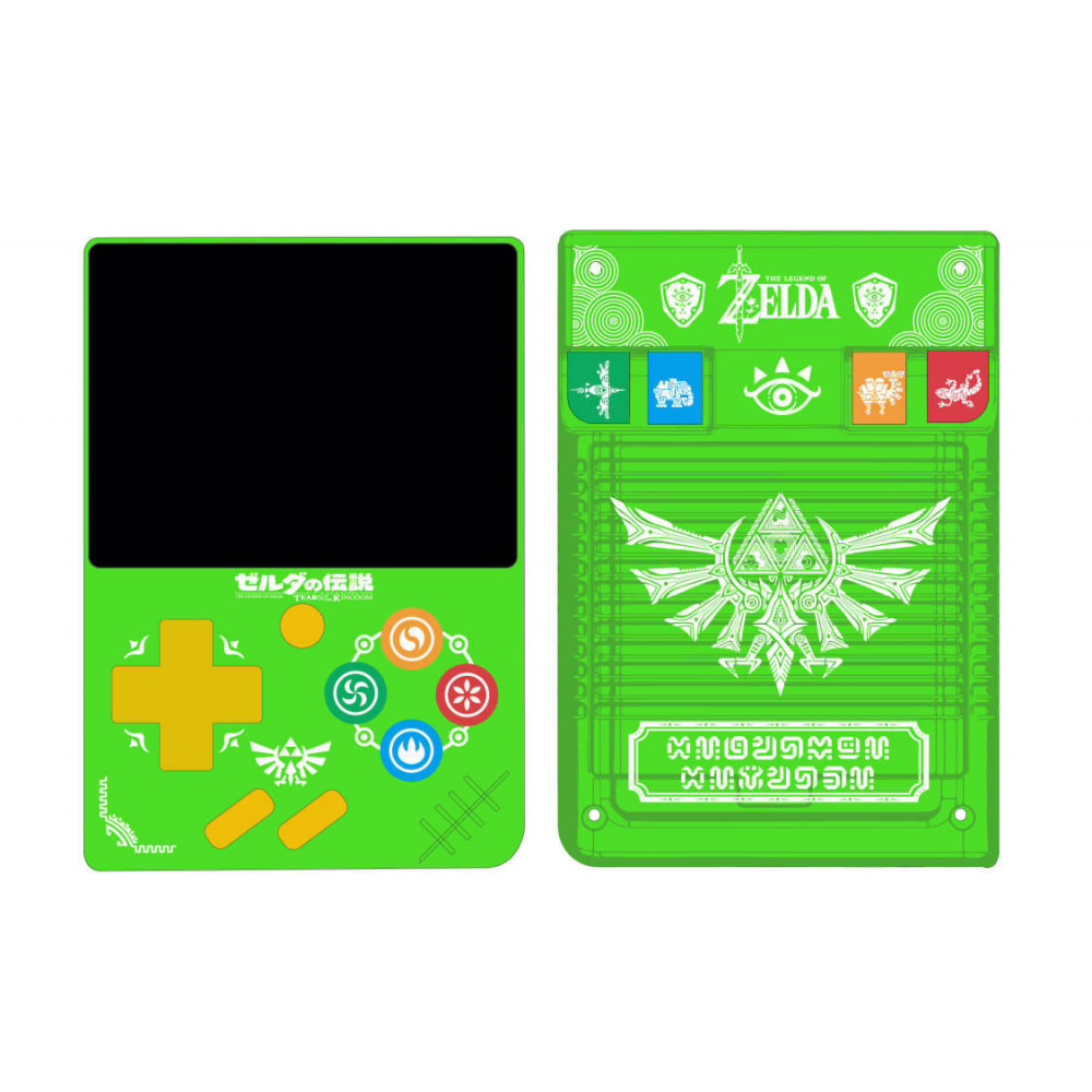 metal shell with complete button set for miyoo mini/miyoo mini plus ...