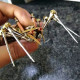 3d metal mechanical spider model kit assembly handmade crafts
